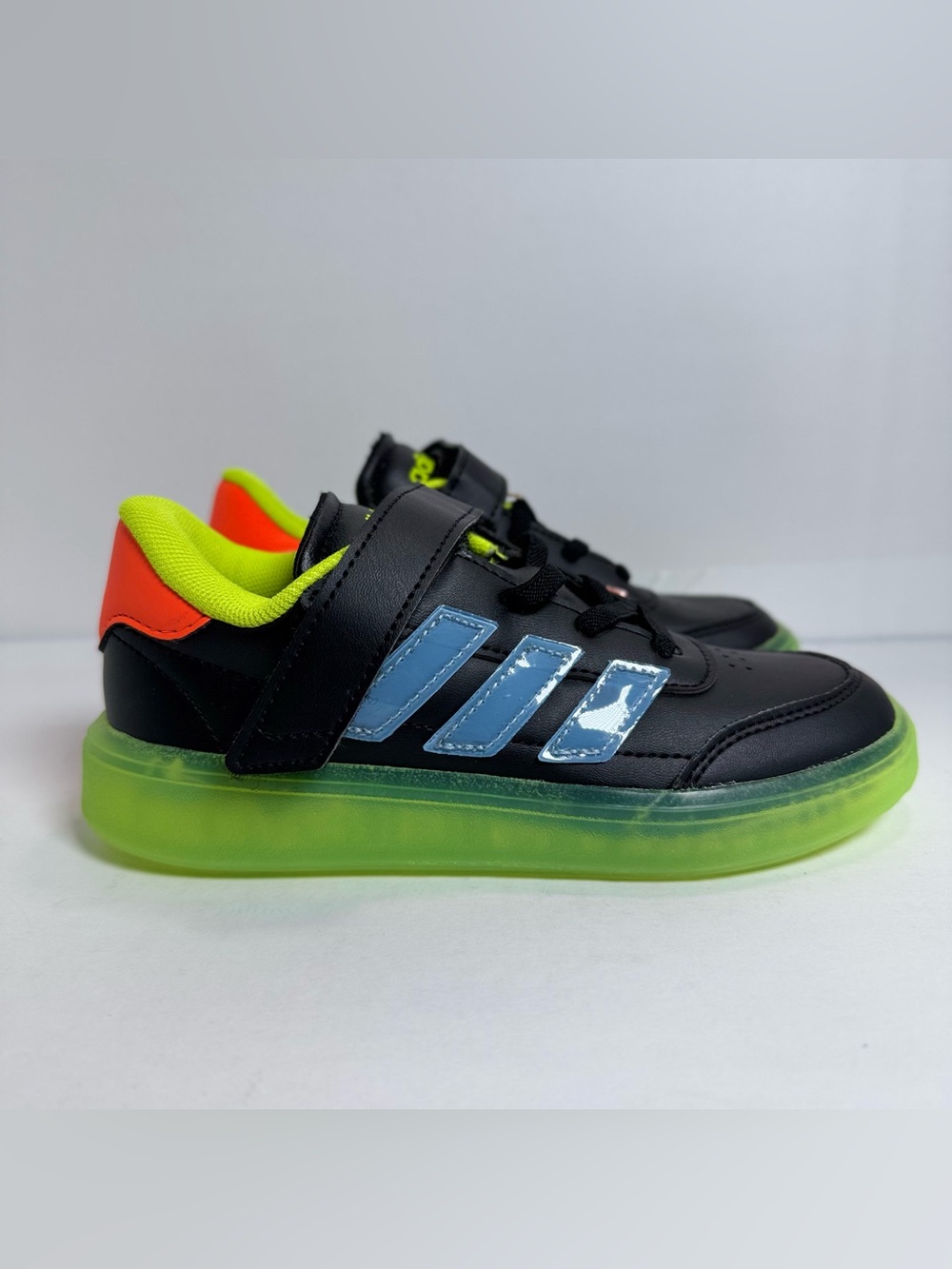 Adidas Courtblock Sneakers-Big Kids Youth (Size: 12K Brand New Multi Color